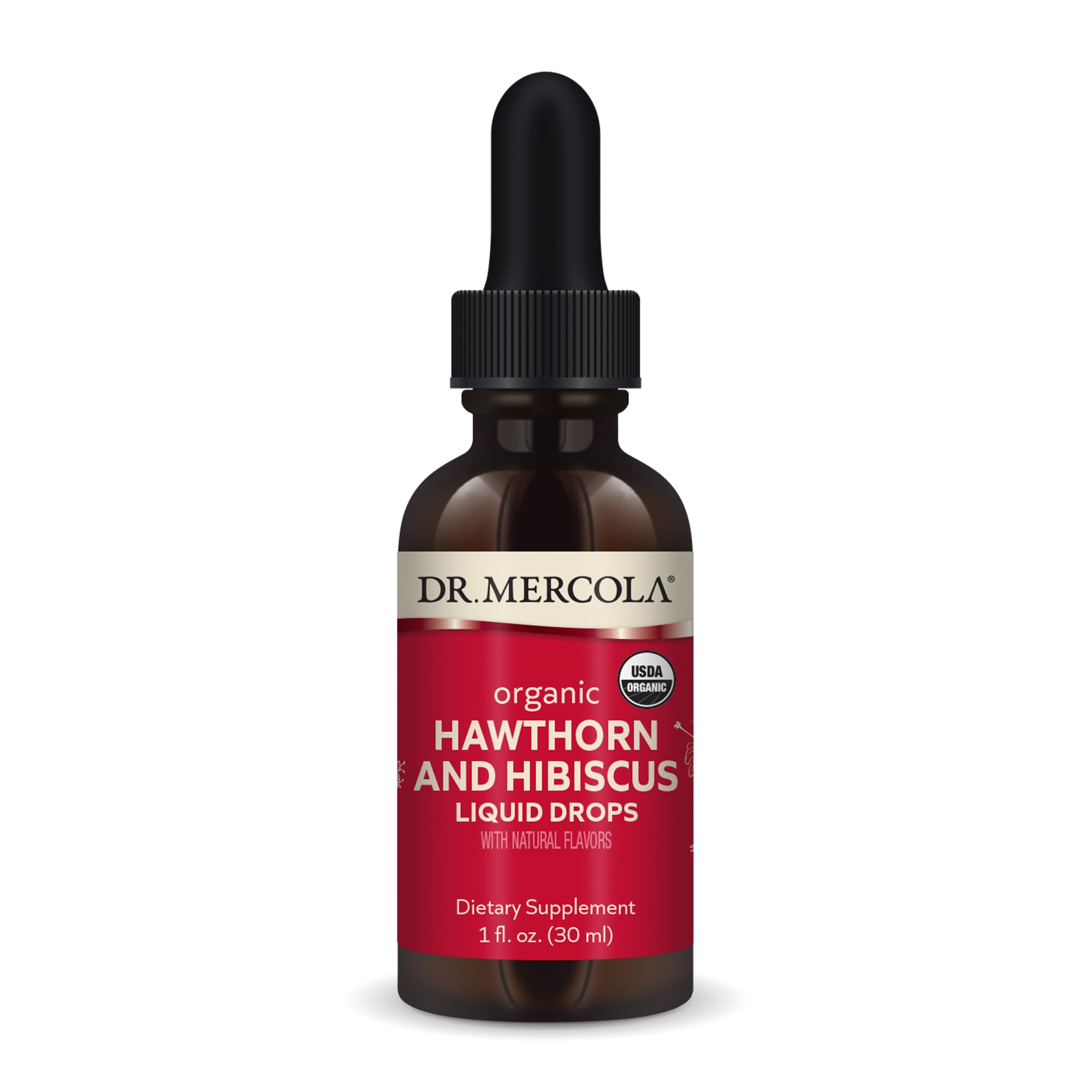 Amazon.com: Dr. Mercola Organic Hawthorn and Hibiscus Liquid Drops